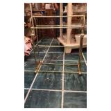2- Brass Quilt racks