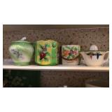 Juicer, cracker jars