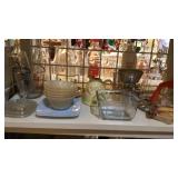 Some Fire-King and misc. kitchen items