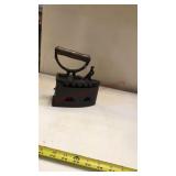 Vintage coal iron
