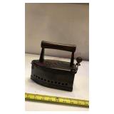Vintage coal iron