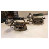 2-Vintage gas irons