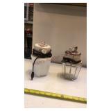 Vintage electric beater jars