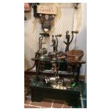 Food choppers and stand