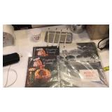 Rath cook books,book, tin foil pans, pencils