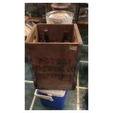 Potosi bottles and crate