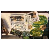 John Deere signs etc