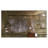 Shot glasses stemware etc