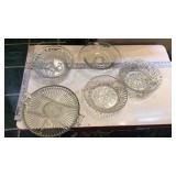 Glass Bowls and trays