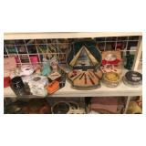 Manicure sets and Glass shoes etc