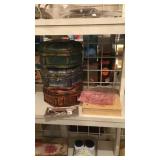 Ladies purse and boxes etc