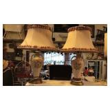 2 vintage lamps