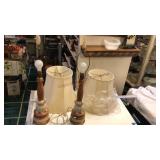 Aladdin lamps with shades