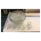 Punch bowl set (12 cups