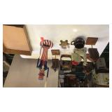 Vintage plastic uncle sam etc