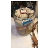 Yarn and thread sewing hoops