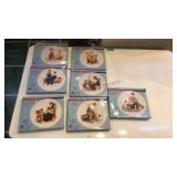 Norman rockwell Collector plates