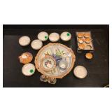 Salt dips small glass bowls etc