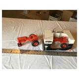 Agco Allis CA tractor and Allis chalmers tractor