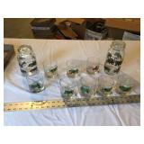 John Deere glasses and canisters