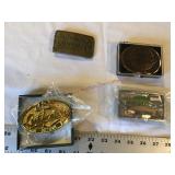 4 John Deere belt buckles