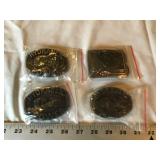 4 John Deere Belt buckles
