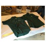 2 John Deere work shirts