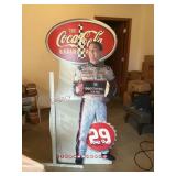Coca-Cola racing cardboard cut out