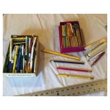 Pencils and pens