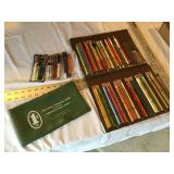 Pencil collection and bank bag