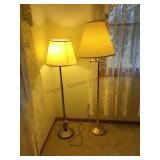 2 floor lamps