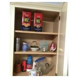 Content of two cabinets