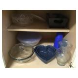 Contents of two cabinets