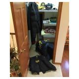 Hats coats gloves etc.