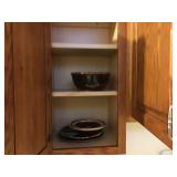 Contents of three cupboards