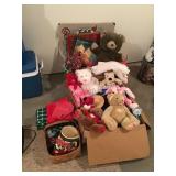 Stuffed animals etc.