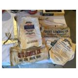 Cloth bags and nail aprons