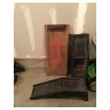 Car ramps and creeper