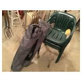 Stack and bAg chairs