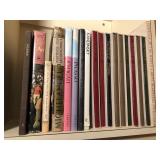 Set of art books