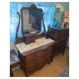 Antique Dresser with mirror
