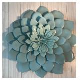 Flower wall art