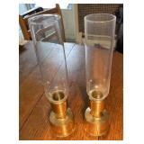 Set of 2 Dansk Designs Denmark Hurricanes
