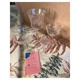 Assorted Glassware (see amount of each included