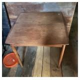 Square Antique  TeakTable with 2 Leaves