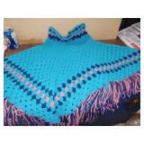 Poncho en laine