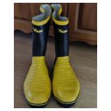 Botte de sï¿½curitï¿½ en caoutchou, bout d