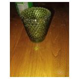 Pot à cure dent en verre