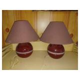 Paire de lampes