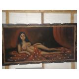Cadre en velours 26'' x 49''